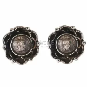 Natural Labradorite Gemstone earrings In 925 Sterling Silver 925SE1168