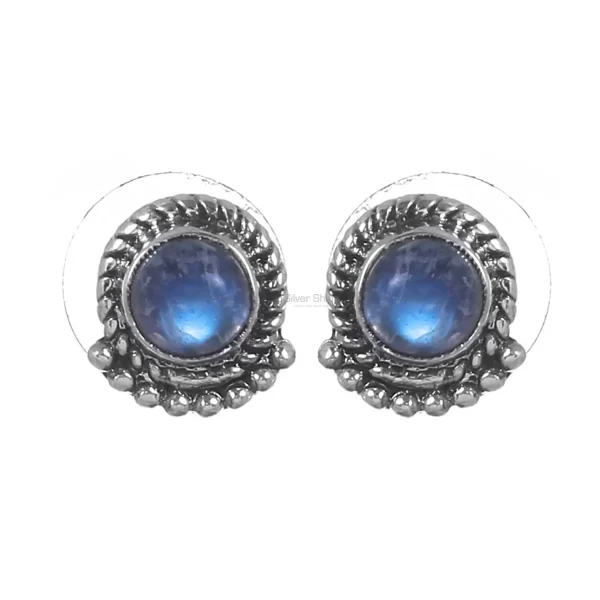 Natural Labradorite Gemstone earrings Wholesaler In 925 Sterling Silver Jewelry 925SE253