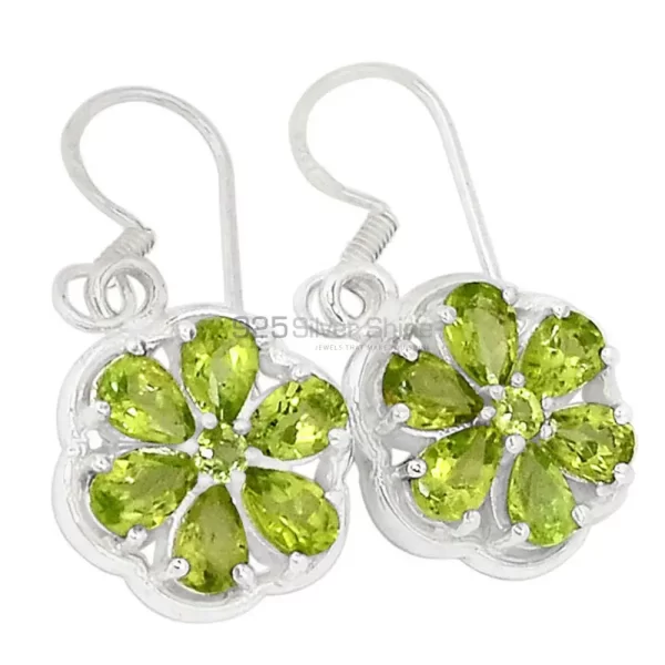Natural Multi Gemstone earrings Suppliers In 925 Sterling Silver Jewelry 925SE493