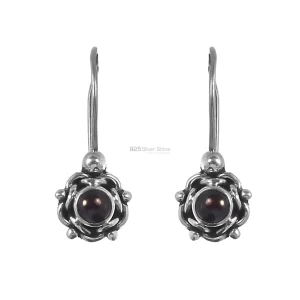 Natural Pearl Gemstone earrings In Solid 925 Silver 925SE232