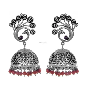 Semi Precious Gemstone earrings Wholesaler In 925 Sterling Silver Jewelry 925SE254