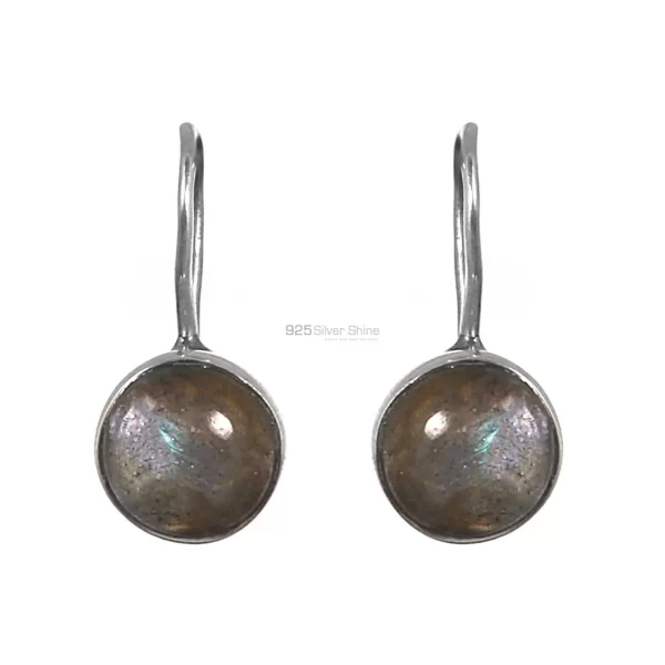 Semi Precious Labradorite Gemstone earrings In 925 Sterling Silver 925SE230