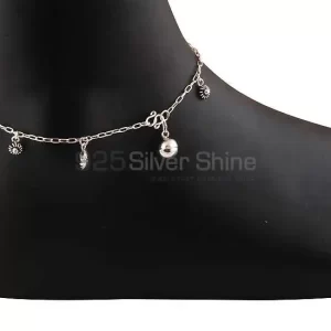Sterling Silver Handmade Anklet