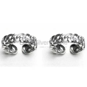 Stunning 925 Solid Silver Toe Ring