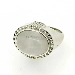 Stunning Rainbow Gemstone Ring In Sterling Silver 925SR042-4