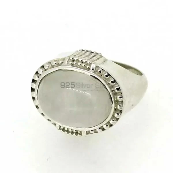 Stunning Rainbow Gemstone Ring In Sterling Silver 925SR042-4