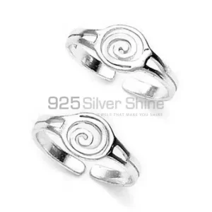Toe Rings Exporters In Solid Sterling Silver