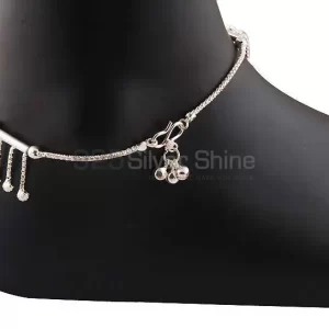 Top Quality 925 Solid Silver Anklet Jewelry