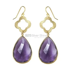 Unique 925 Sterling Silver earrings Wholesaler In Amethyst Gemstone Jewelry 925SE1899