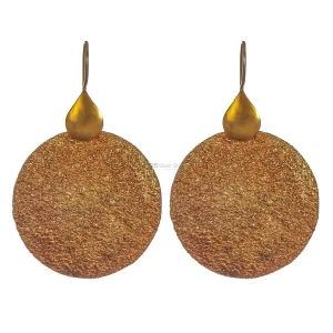 Unique 925 Sterling Silver earrings Wholesaler In Gold Plated 925SE285