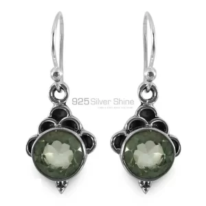 Unique 925 Sterling Silver Handmade earrings Suppliers In Peridot Gemstone Jewelry 925SE1308