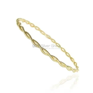Wholesale 925 Sterling Silver Bracelets In Gold Plated 925SSB4