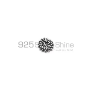 Wholesale Handmade 925 Sterling silver 1.5x9.3mm Wheel Tyre Spencer Beads .Sold Per Package of 10-925SSB101