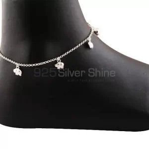 Wholesale Handmade 925 Sterling Silver Anklet