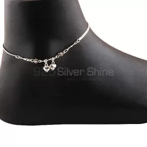 Wholesale Light Weight Sterling Silver Anklet
