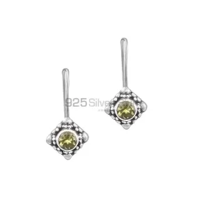 Wholesale Low Price Smoky Gemstone earring In Sterling Silver 925SE28