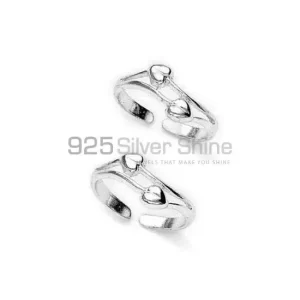 Wholesale Multi Cut Stone Toe Ring In Sterling Silver Jewelry