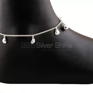 Wholesale Sterling Silver Handmade Anklet Jewelry